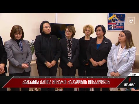 კამპანია ქალთა მიმართ ძალადობის წინააღმდეგ